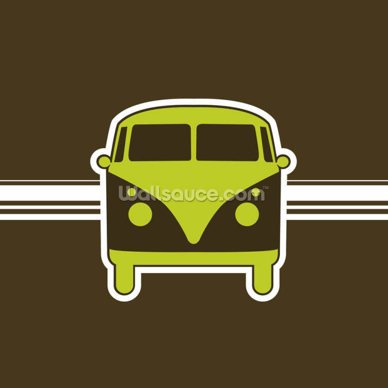 Retro VW Camper Van Illustration Retro VW Camper Van Illustration
