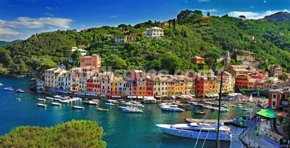 Portofino Wallpaper | Wallsauce US