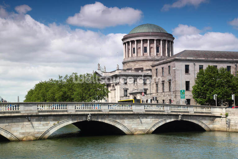 O'Donovan Rossa Bridge & Four Courts O'Donovan Rossa Bridge & Four Courts