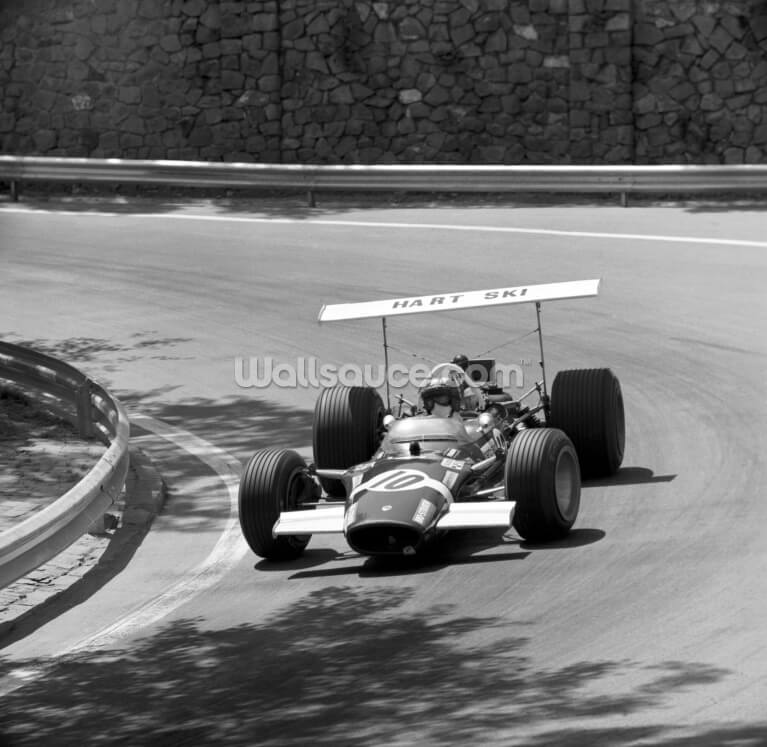 Jo Siffert in a Lotus 49 (Spanish GP) Jo Siffert in a Lotus 49 (Spanish GP)