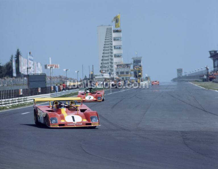 Cevert and Matra-Simca, Nürburgring 1973 Cevert and Matra-Simca, Nürburgring 1973
