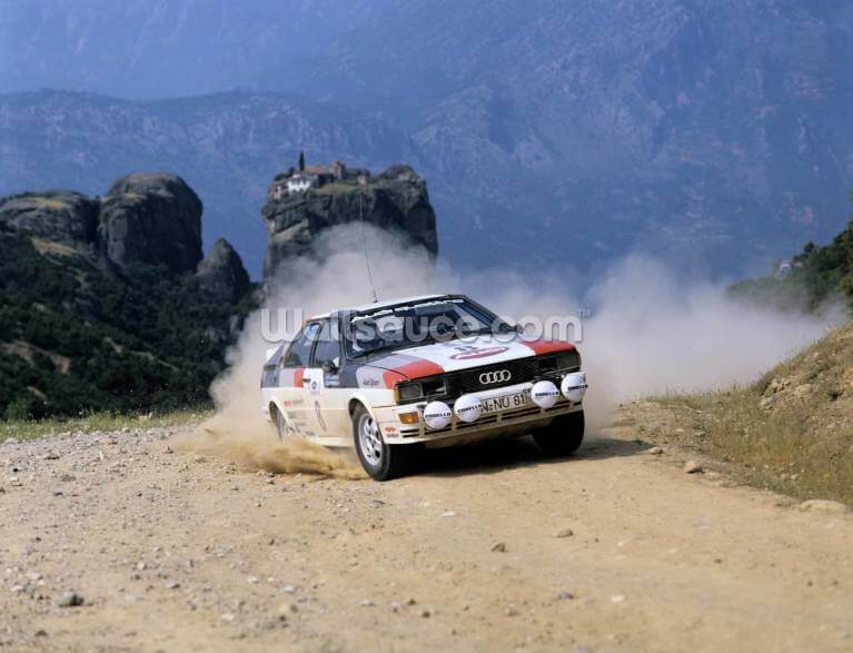 Audi Quattro, Acropolis Rally (1981) Audi Quattro, Acropolis Rally (1981)