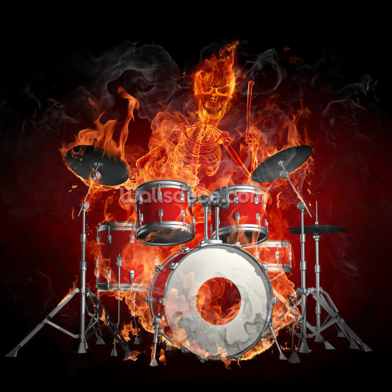 Drummer on Fire Drummer on Fire