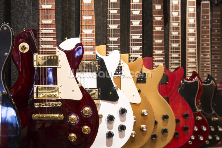 Colourful Electric Guitars Colourful Electric Guitars