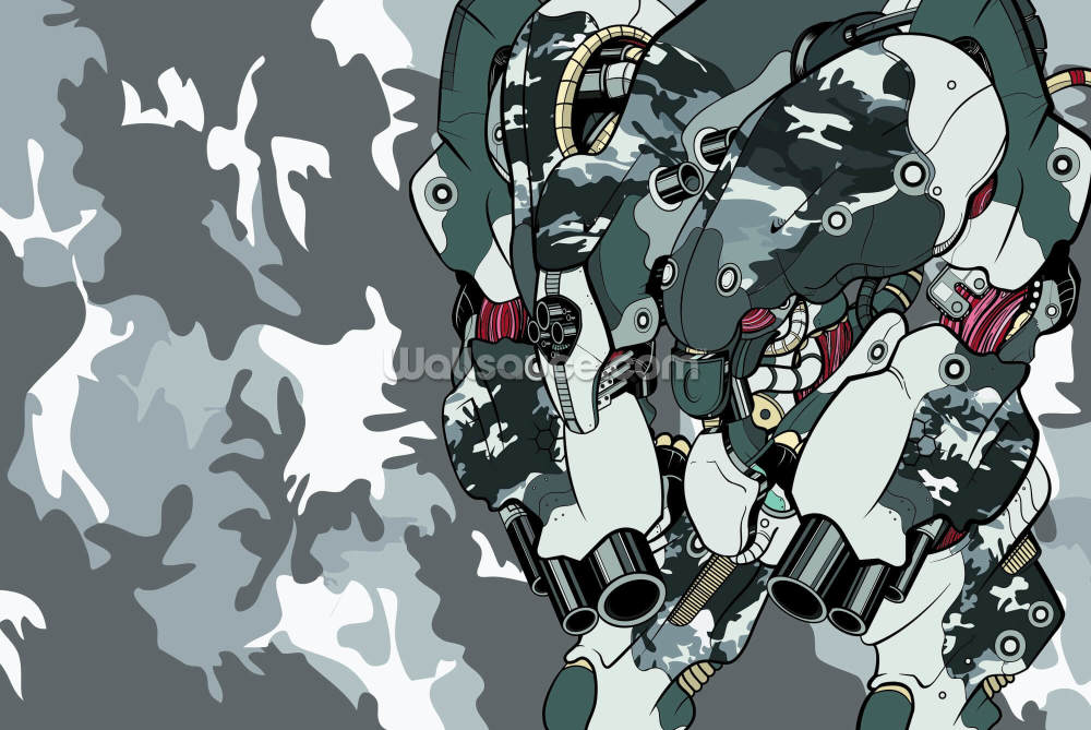 urban camo protection bot 2012 wall mural wallsauce us