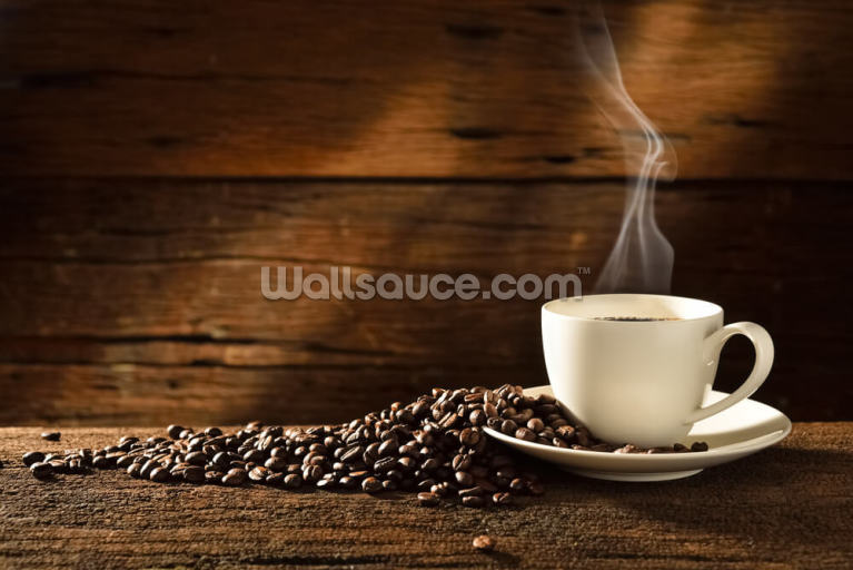 Coffee Cup and Coffee Beans Coffee Cup and Coffee Beans