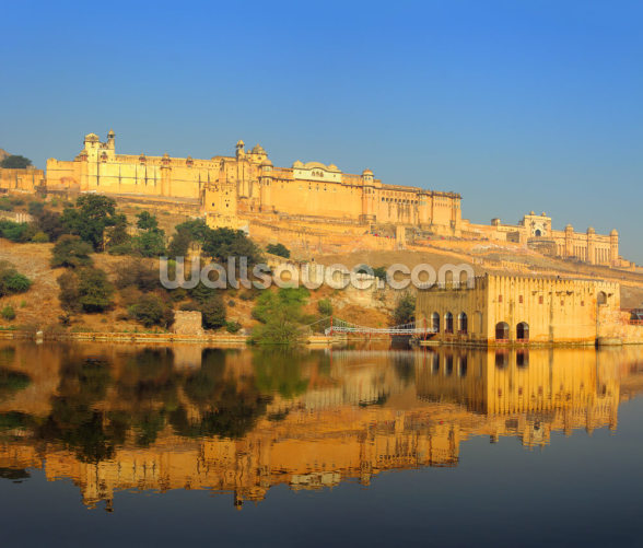 Jaipur Fort Wallpaper Mural Wallsauce UK