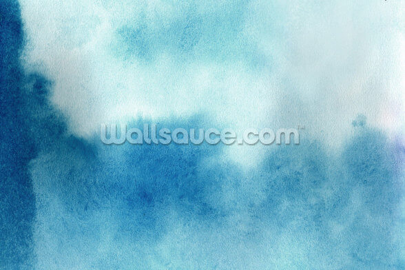 Blue Skies Watercolor Wallpaper Wallsauce Se - Watercolor Wallpaper Blue