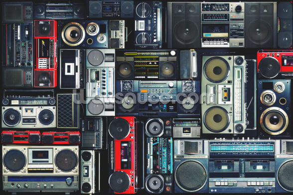 Boombox Wallpaper Mural Wallsauce Us Find and download boombox wallpapers wallpapers, total 33 desktop background. boombox