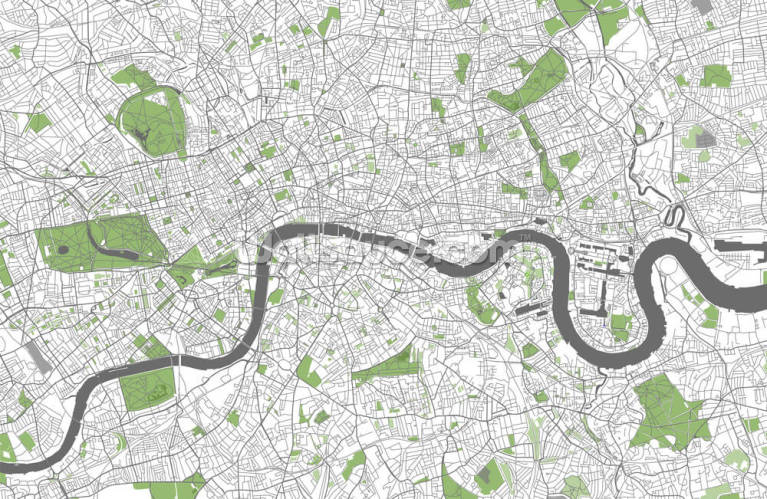 Detailed Map of London Detailed Map of London