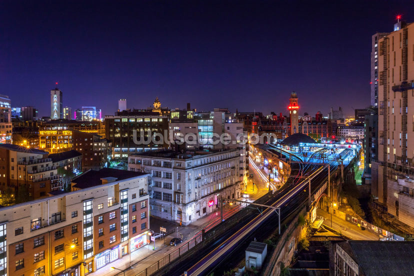Manchester Oxford Road Skyline