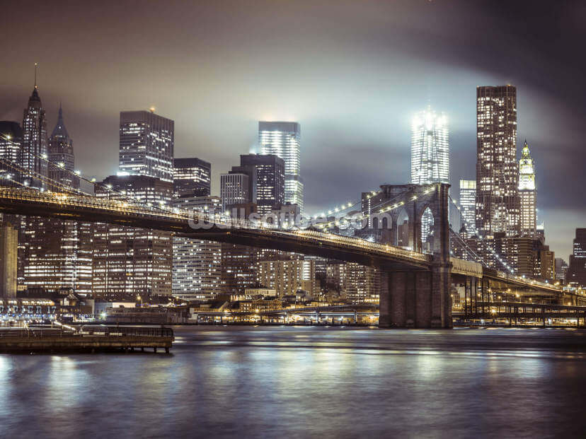 Brooklyn Bridge in the Evening