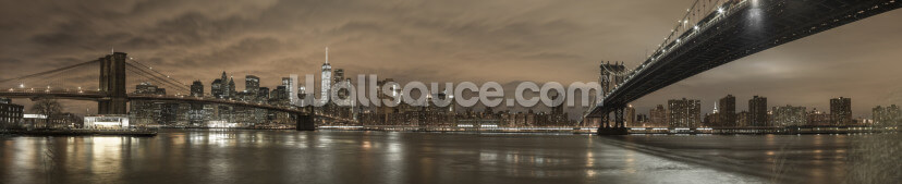 Brooklyn Bridge and Manhattan Bridge