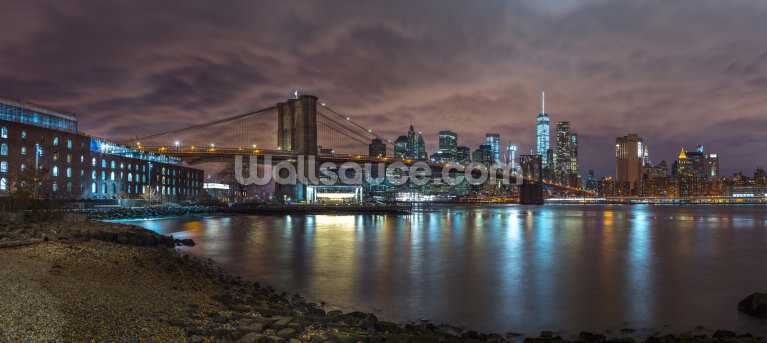 Brooklyn Bridge Manhattan Reflections Brooklyn Bridge Manhattan Reflections