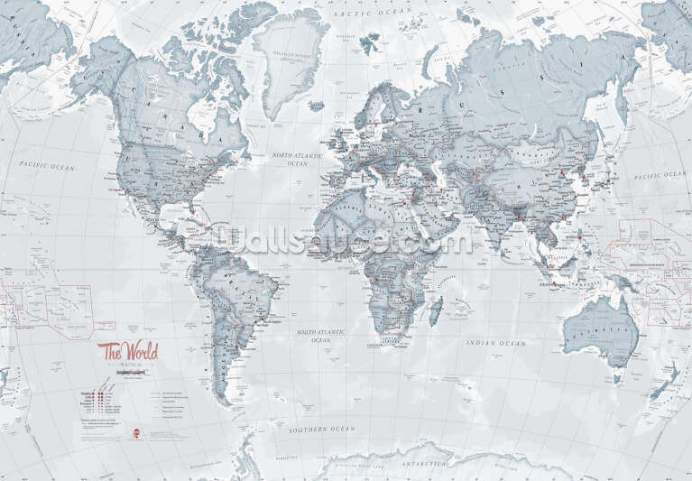 World Political Teal World Political Teal
