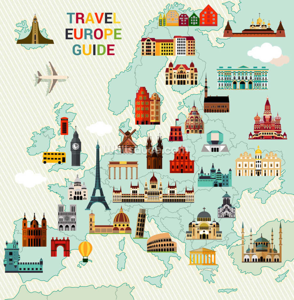 europe travel map