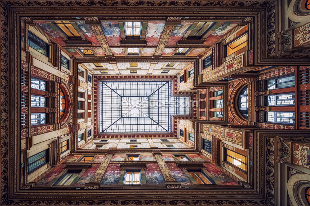 Galleria Sciarra, Rooma Taustakuva