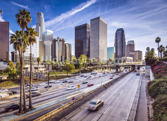 downtown la freeway