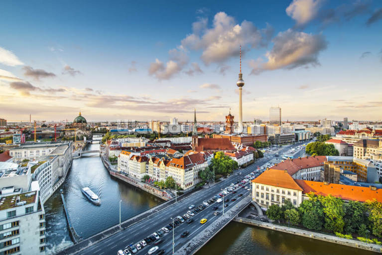 Berlin Afternoon Cityscape Berlin Afternoon Cityscape