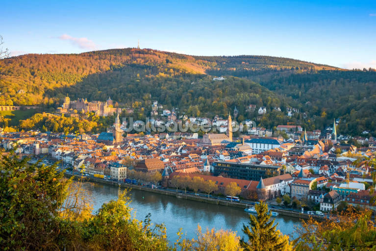 Heidelberg Ariel View Heidelberg Ariel View
