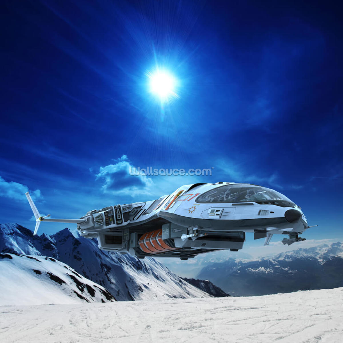 nave-espacial-en-snow-planet