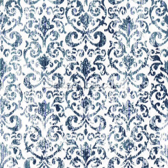 Blue Vintage Wallpaper Wallsauce UK