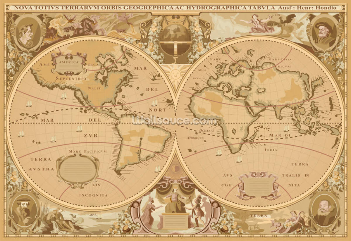 antique-verdenskort