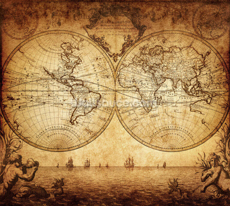 18th Century World Map 18th Century World Map