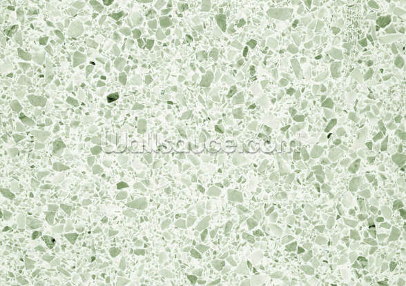 pale green terrazzo