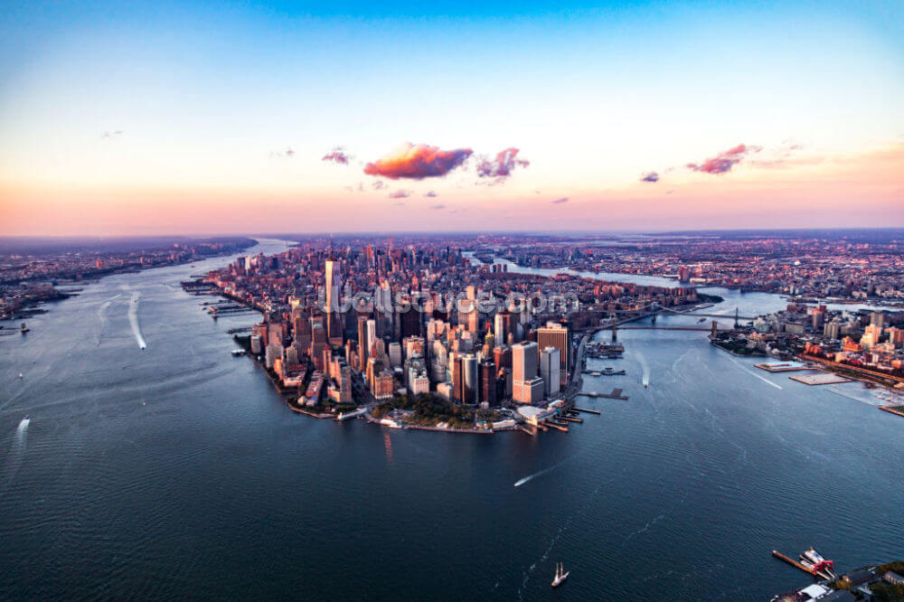 aerial view of manhattan wallpaper wallsauce ae