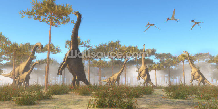 Brachiosaurus Browsing Brachiosaurus Browsing