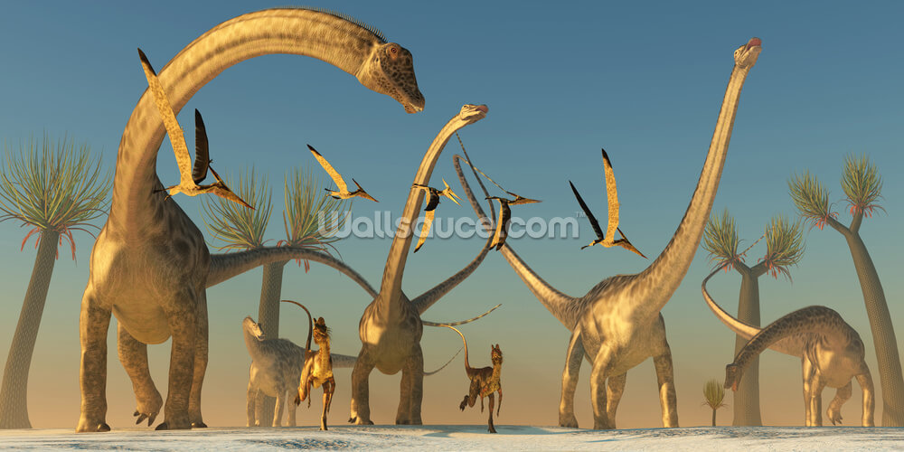 diplodocus dinosaur journey wallpaper wallsauce us