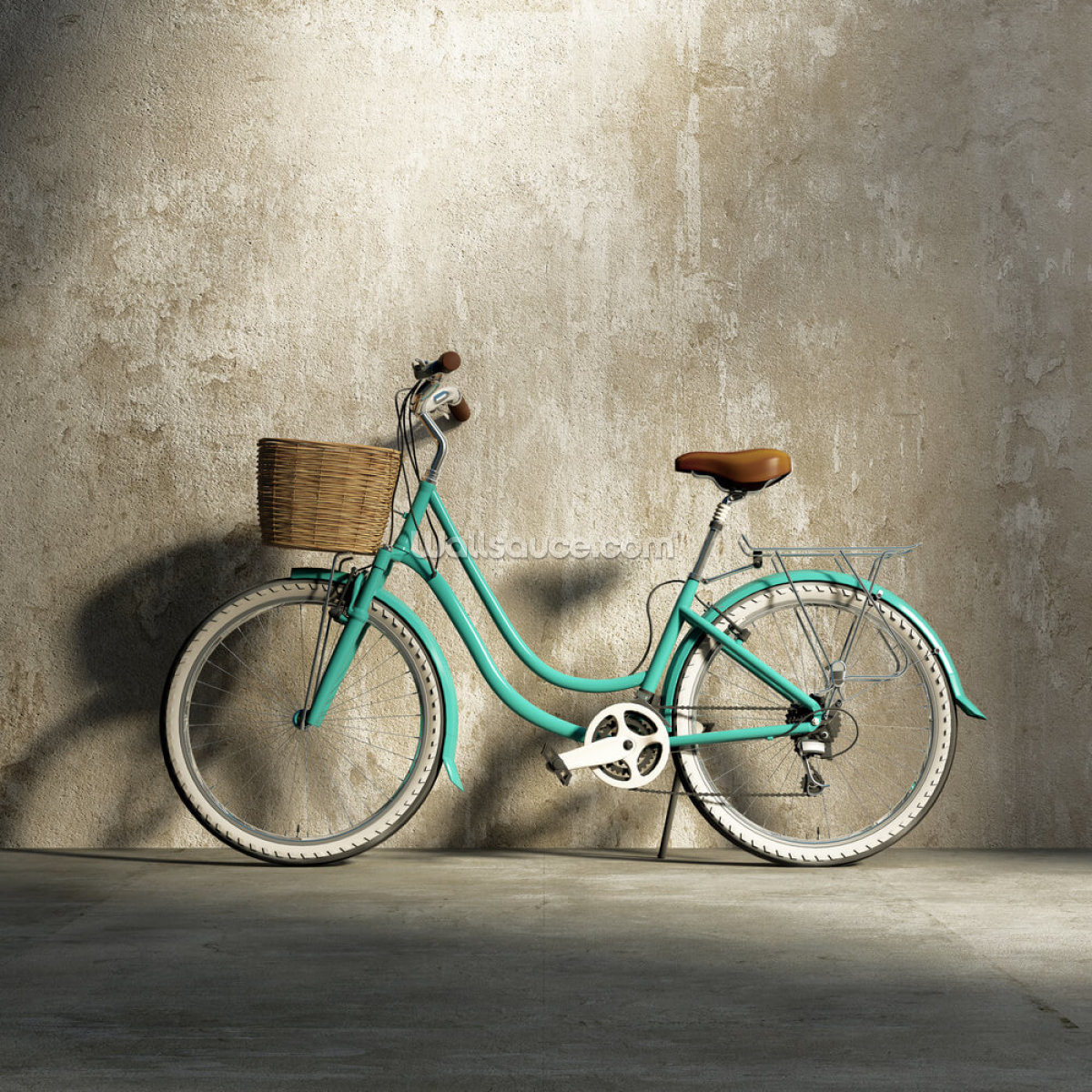 vecchia-bicicletta-verde