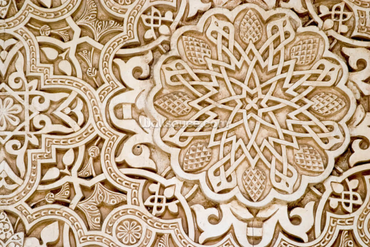 alhambra-maurischer-geschnitzter-stein