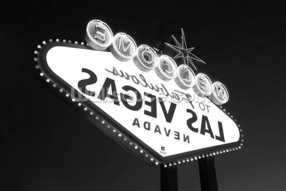 Las Vegas Sign Wallpaper Mural | Wallsauce US