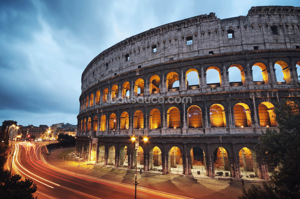 colosseum at night wallpaper wallsauce us