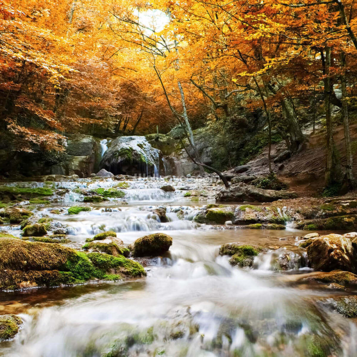 natural-autumn-waterfall