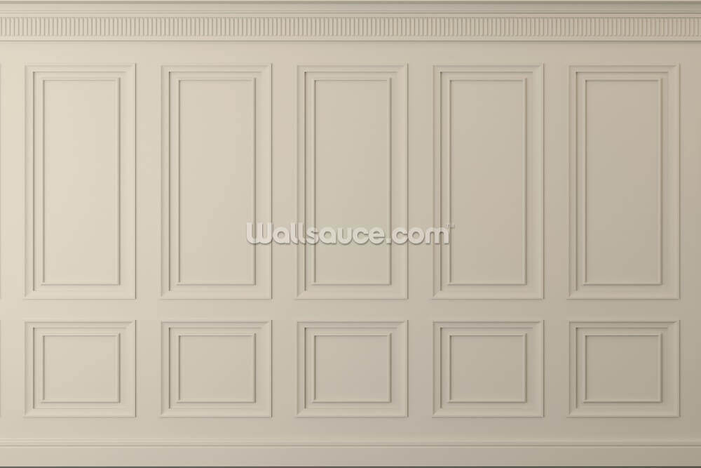 Beige Wood Panels Wallpaper Wallsauce UK