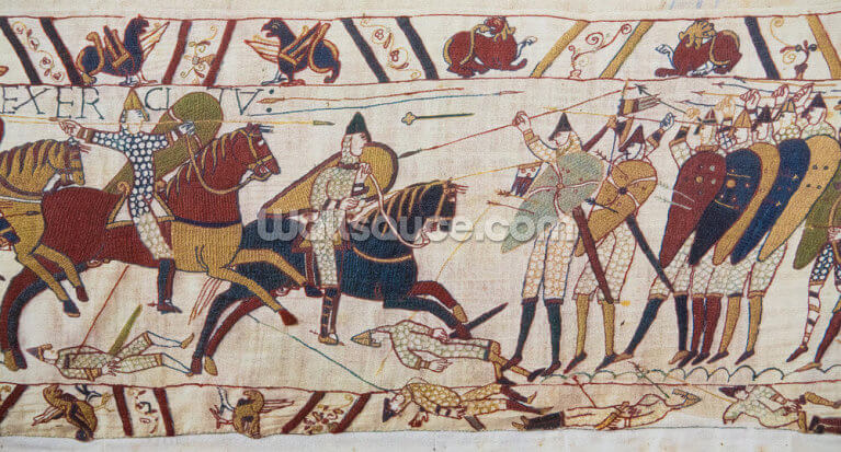Bayeux billedvev Norman Invasjon Bayeux billedvev Norman Invasjon