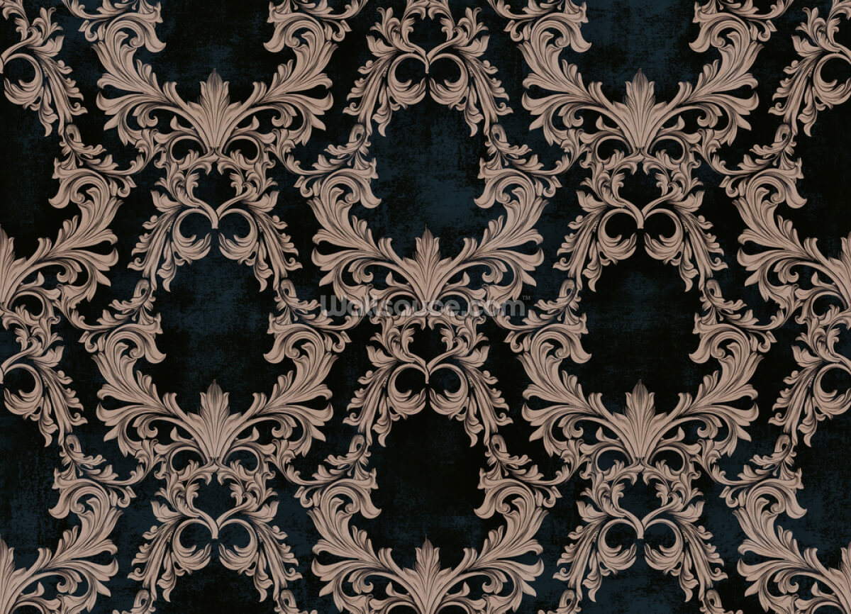 Gothic Damask Wallpaper Wallsauce AU