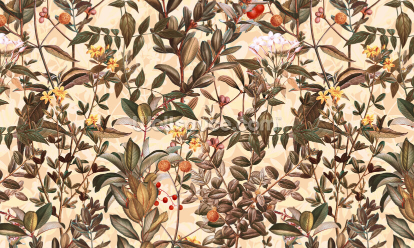 Neutral Floral Garden