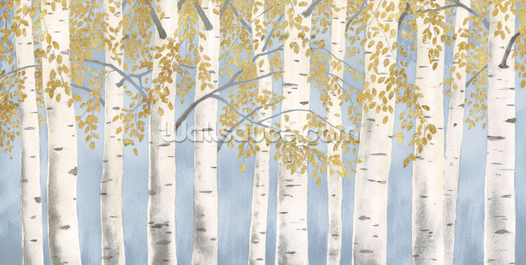Birch Tree Wallpaper & Wall Murals | Wallsauce UK