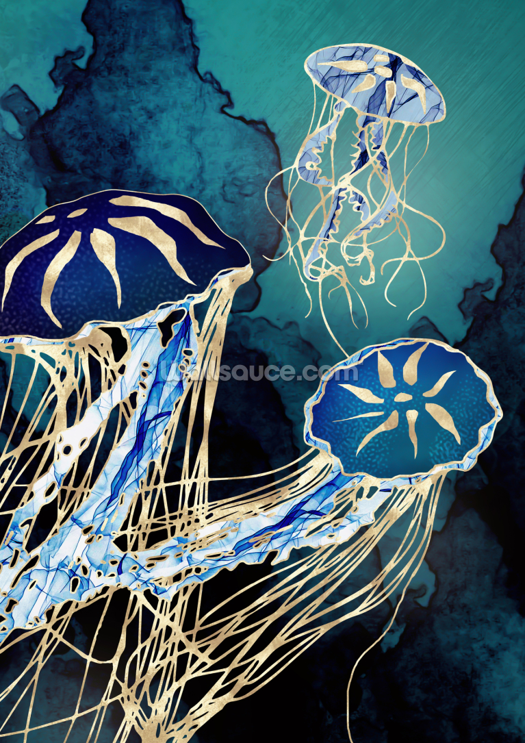 Metallic Jellyfish III Metallic Jellyfish III