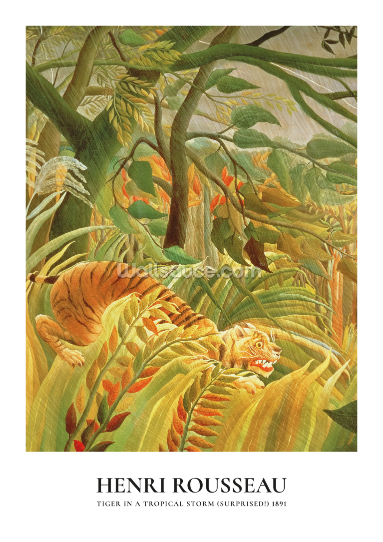 Tiger in A Tropical Storm Tiger in A Tropical Storm