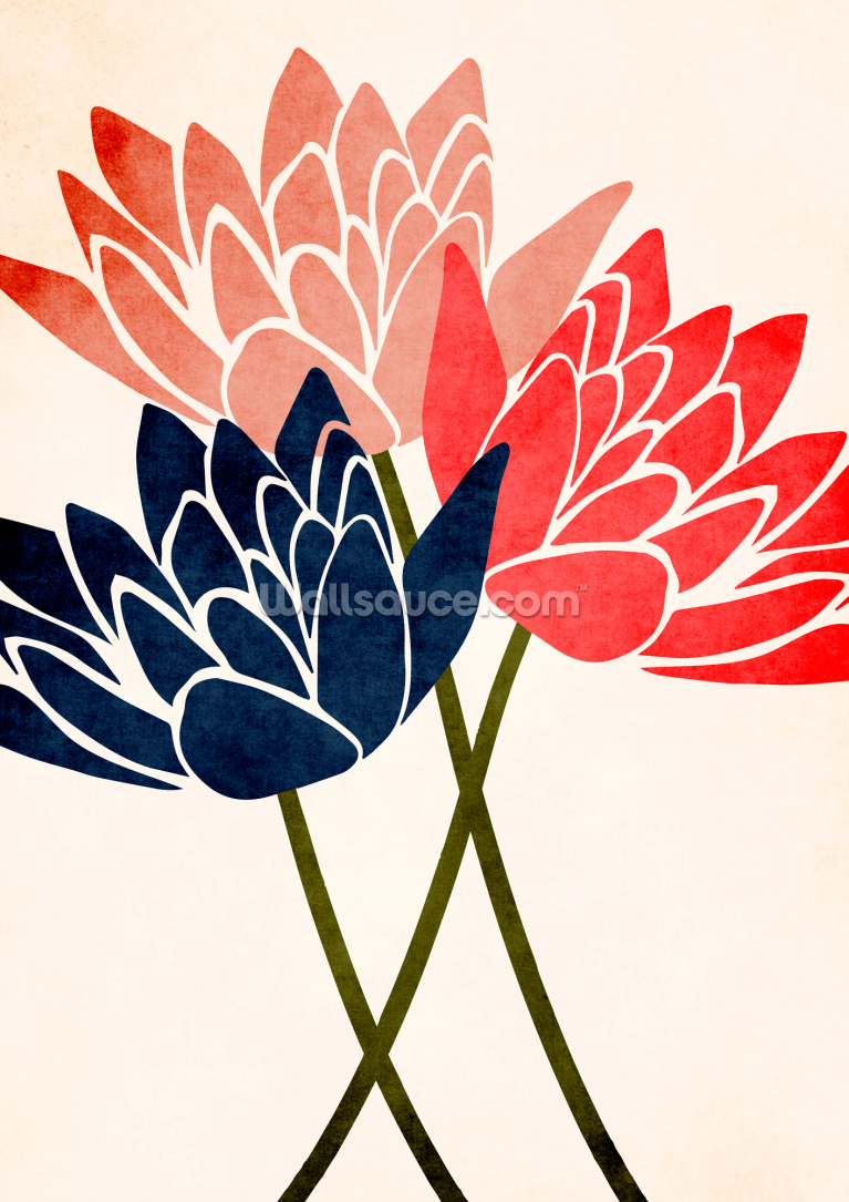 Three Blossoms Three Blossoms