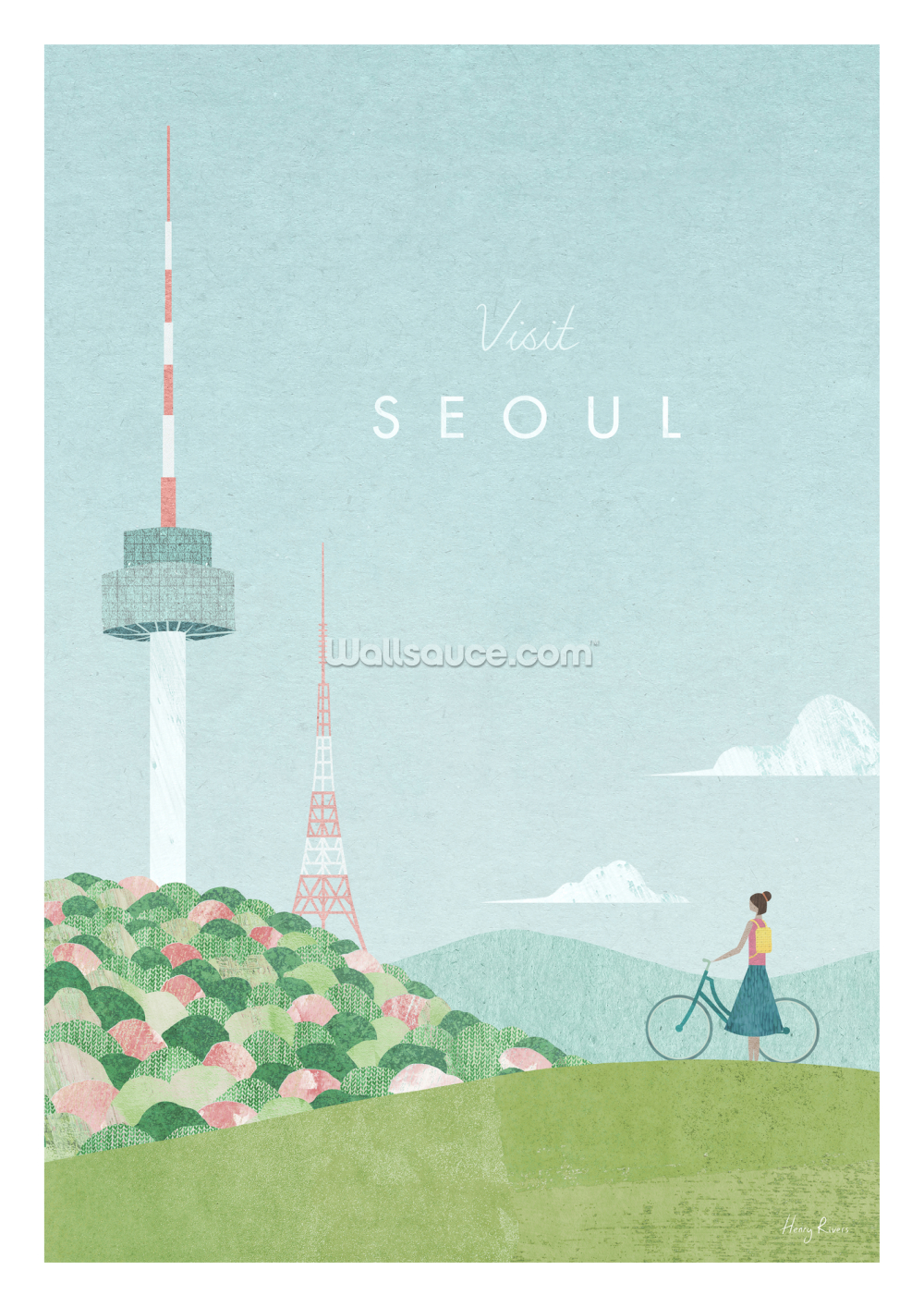 Seoul Prints & Poster | Wallsauce UK