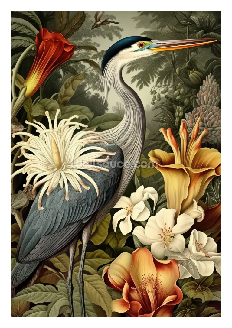 Botanical Heron Botanical Heron