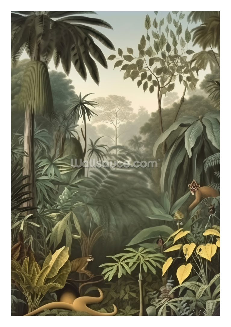 Botanical Jungle Golden Botanical Jungle Golden