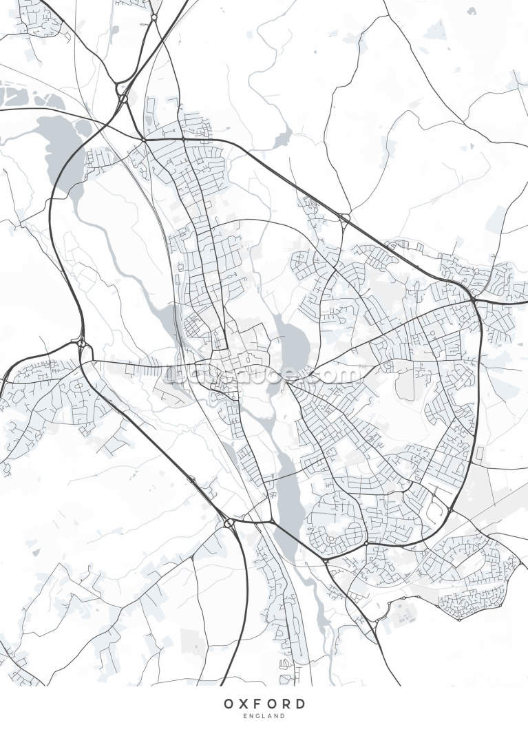 Oxford City Map Oxford City Map