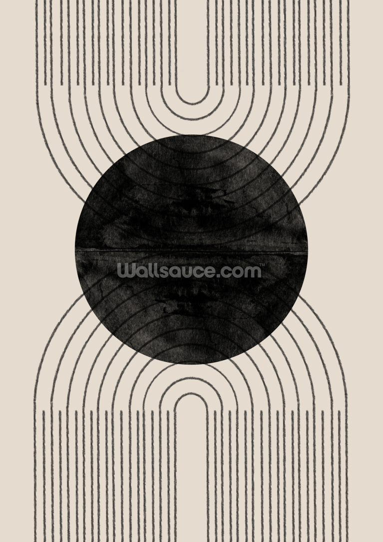 Black Geometric Arch Black Geometric Arch
